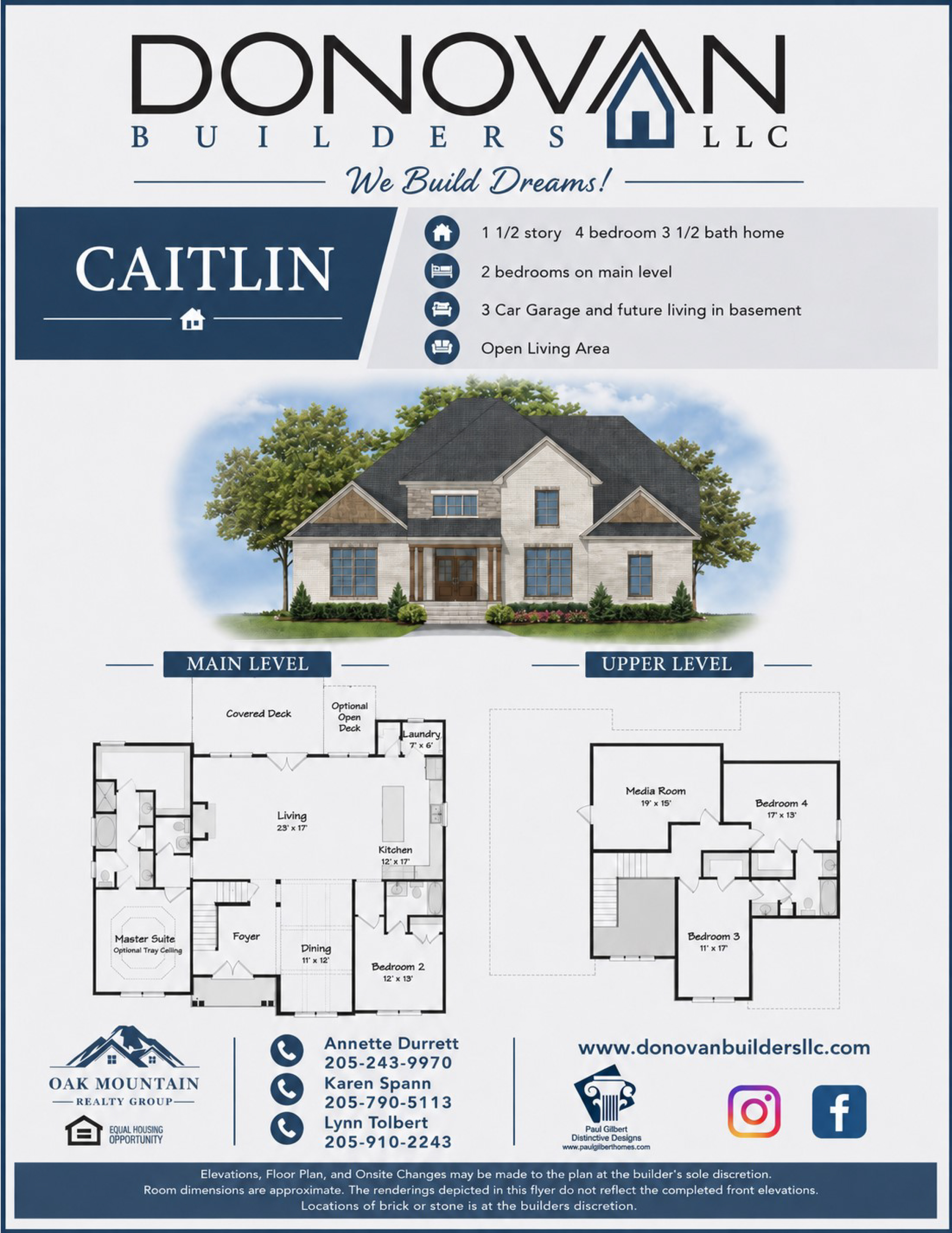 Caitlin floor plan