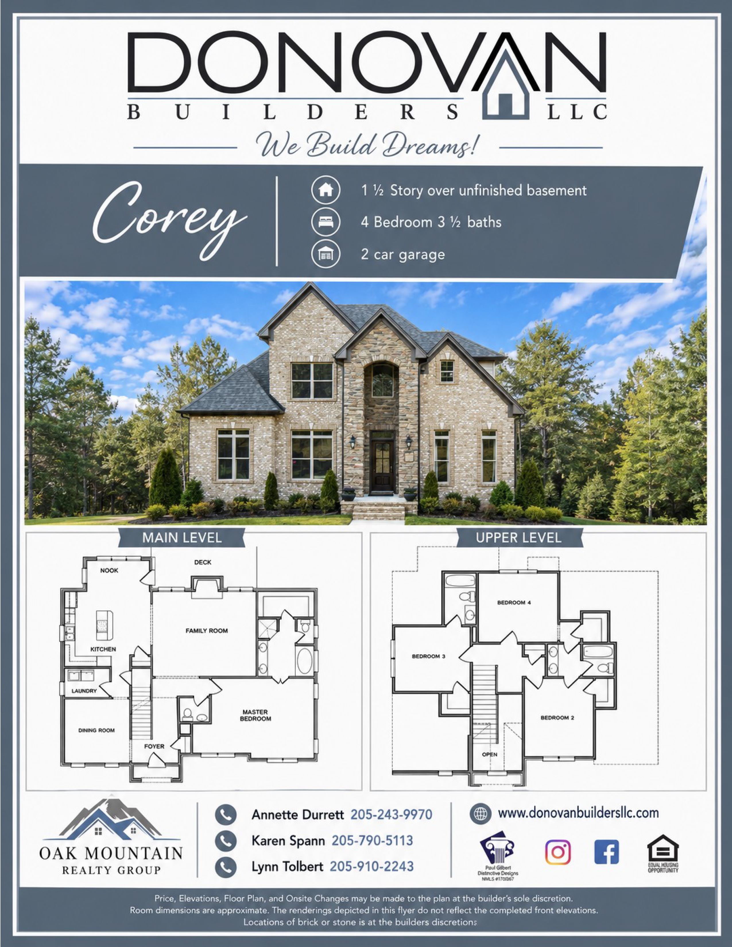 Corey floor plan