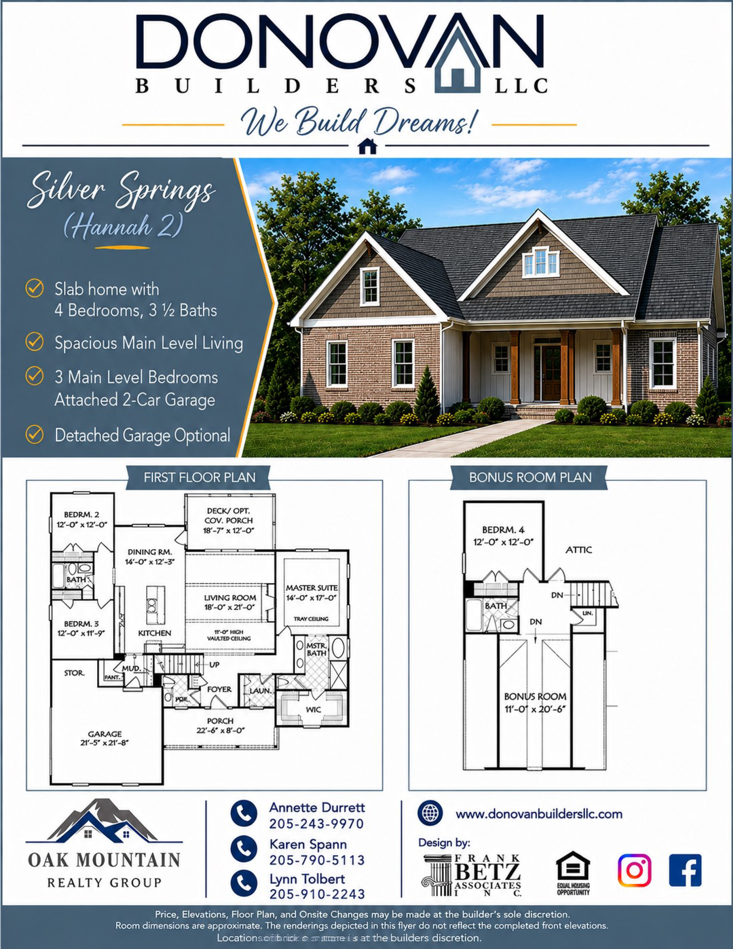 Hannah 2 floor plan