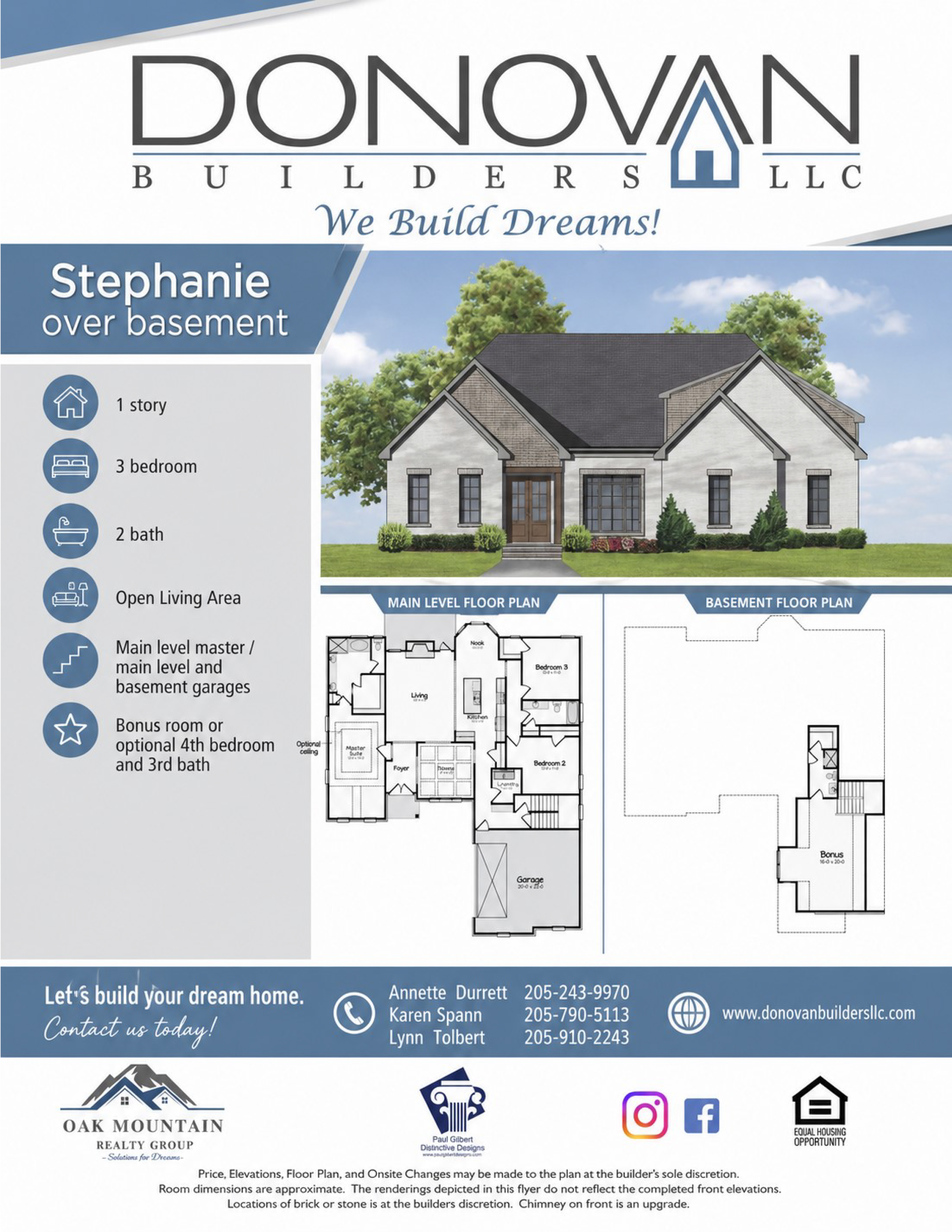 Stephanie Over Basement floor plan
