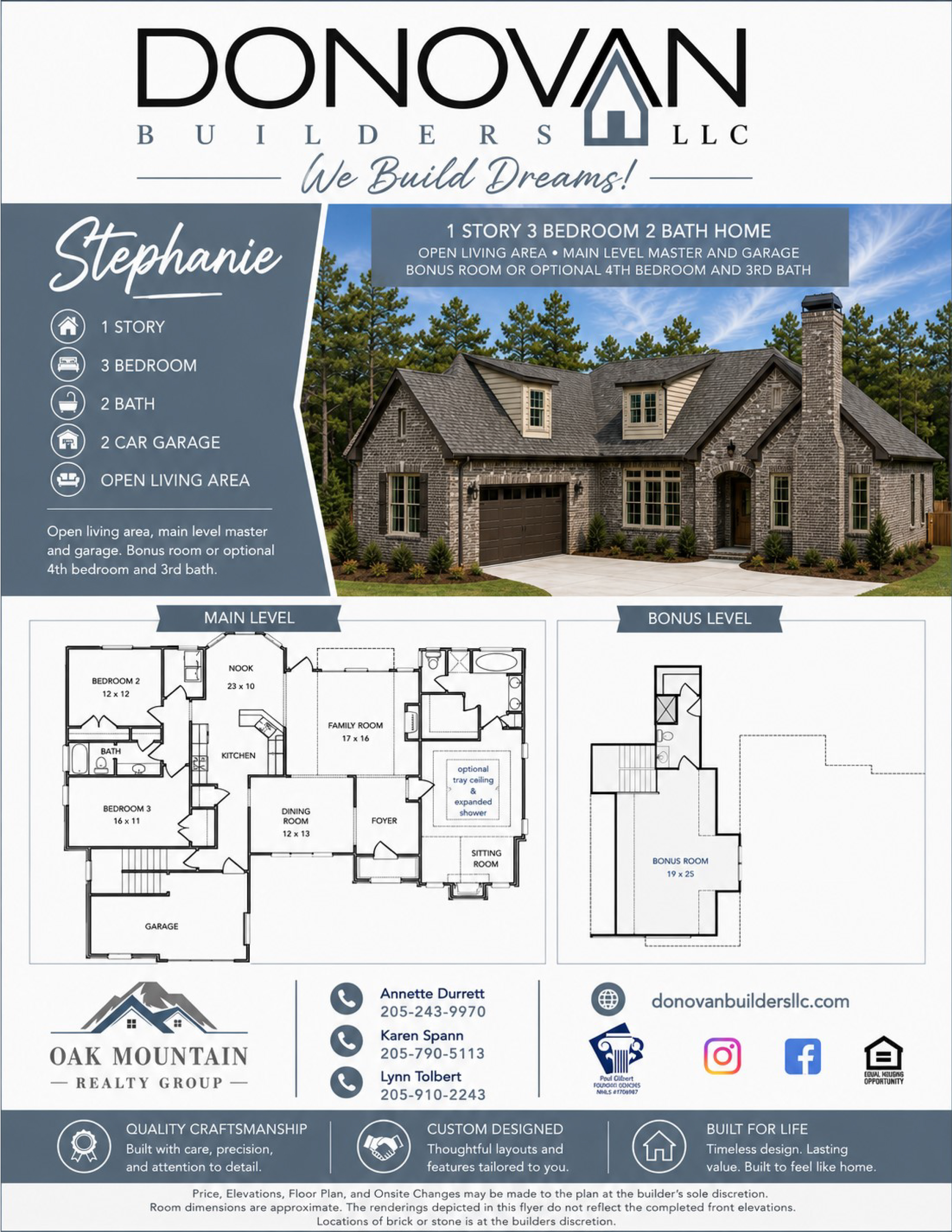 Stephanie floor plan